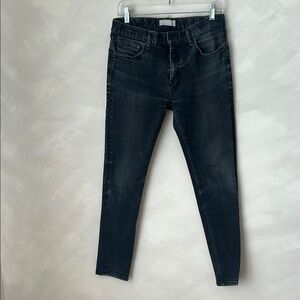 Moussy Black Washed Skinny Jeans